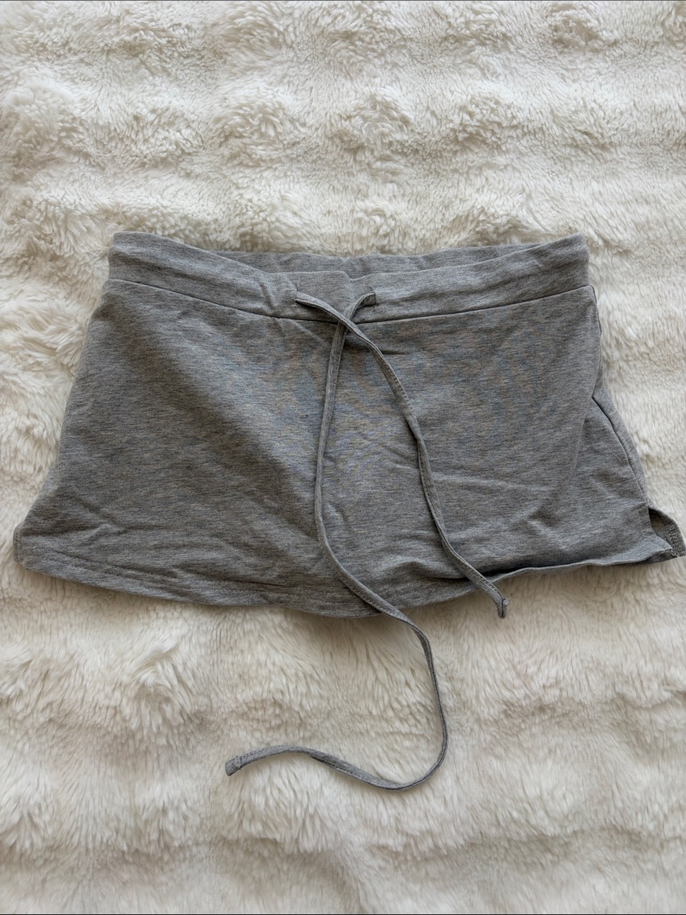 Edikted Grey Mini Skirt